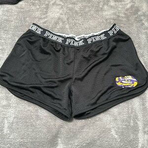 LSU Victoria’s Secret Pink Athletic Shorts Size Medium
